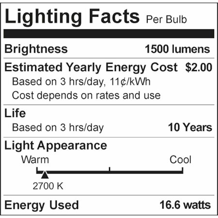 Signify PHILIPS LED BULB A19 SW 100W 2PK 575886
